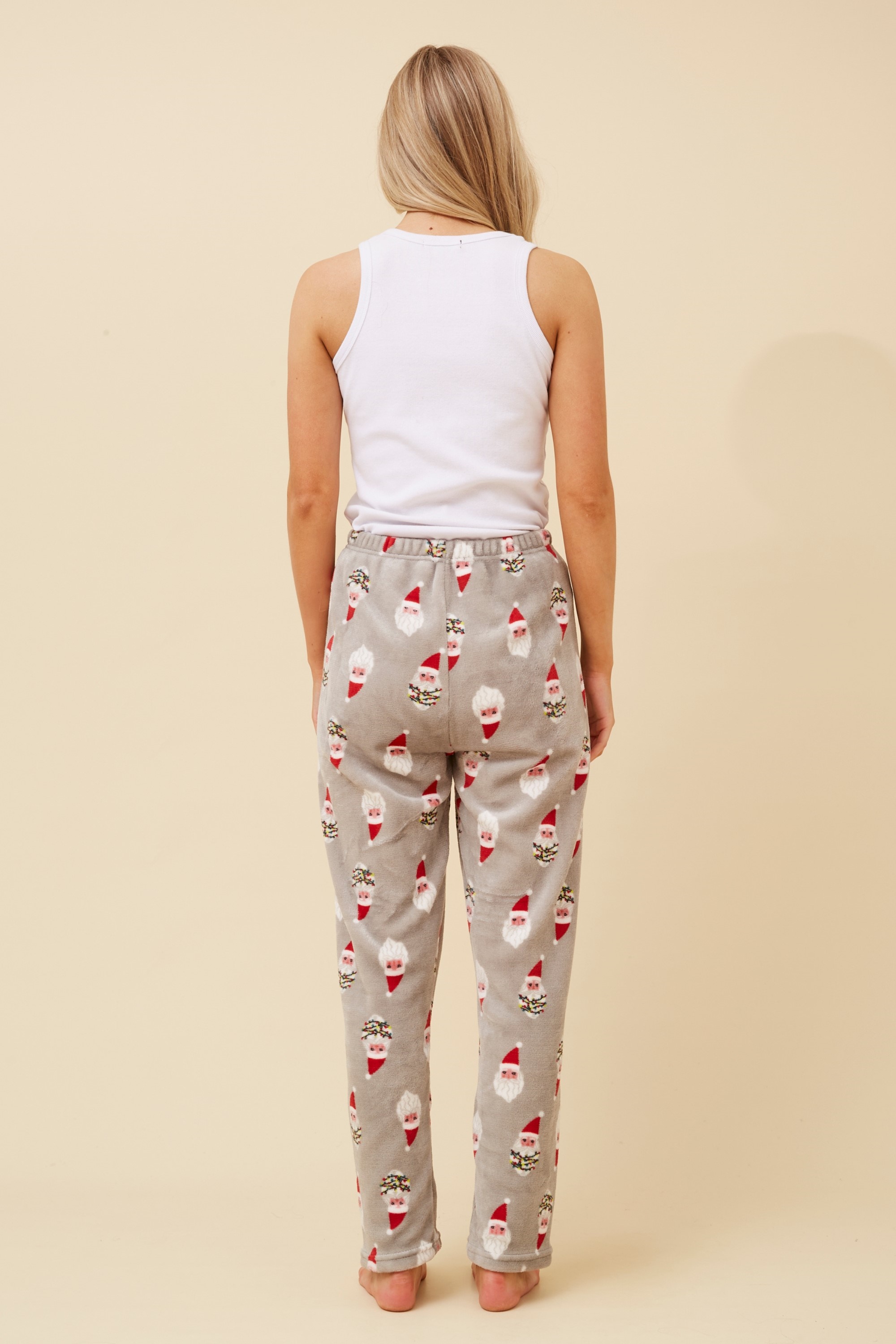 LEE SANTA PLUSH PYJAMA PANTS