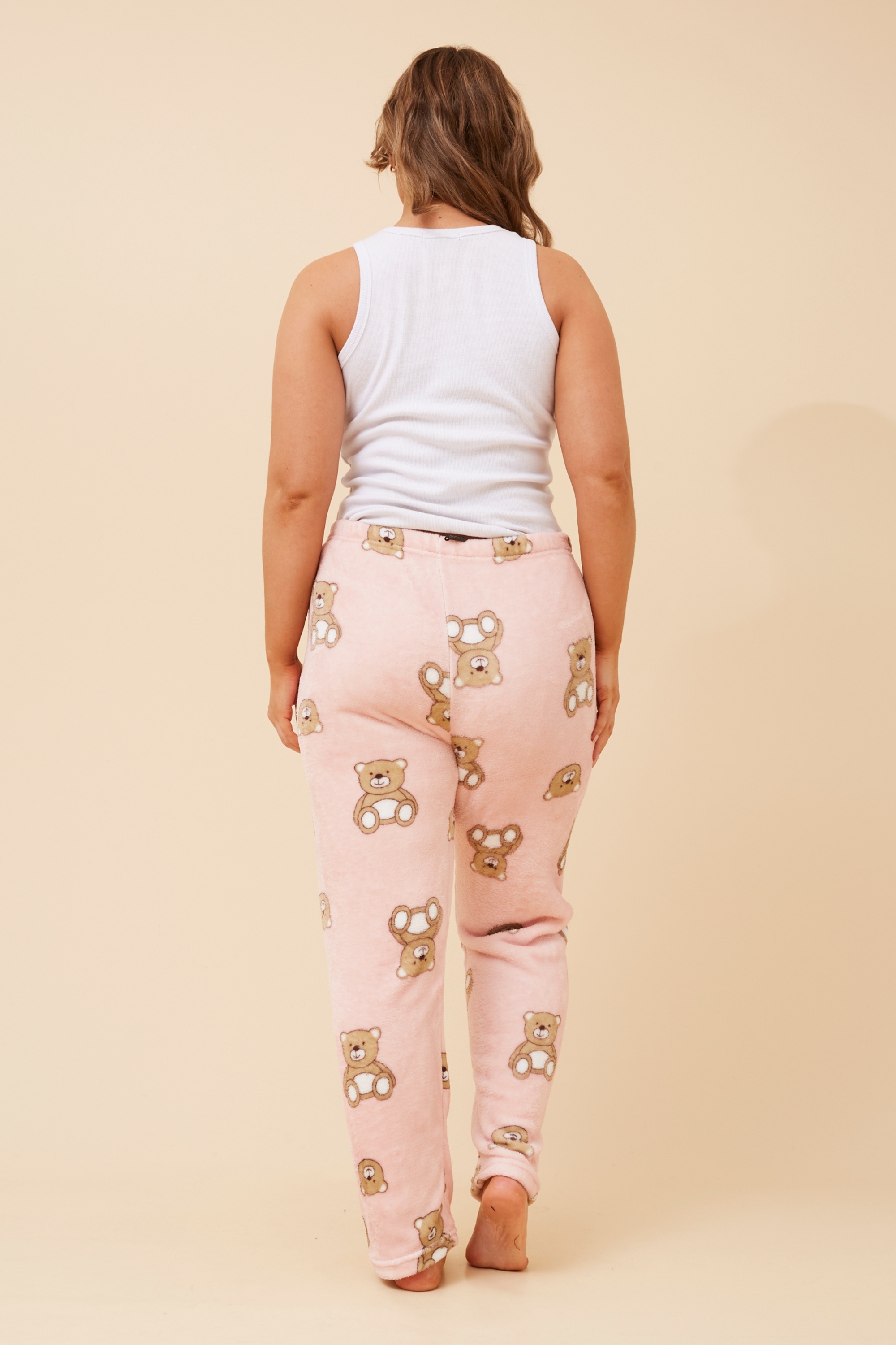 LEE TEDDY BEAR PLUSH PYJAMA PANT