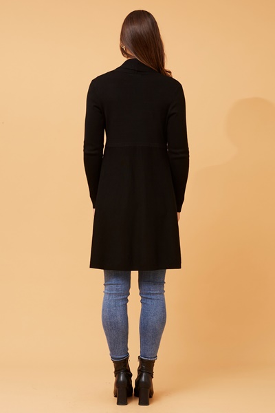LENA SOLID KNIT CARDIGAN