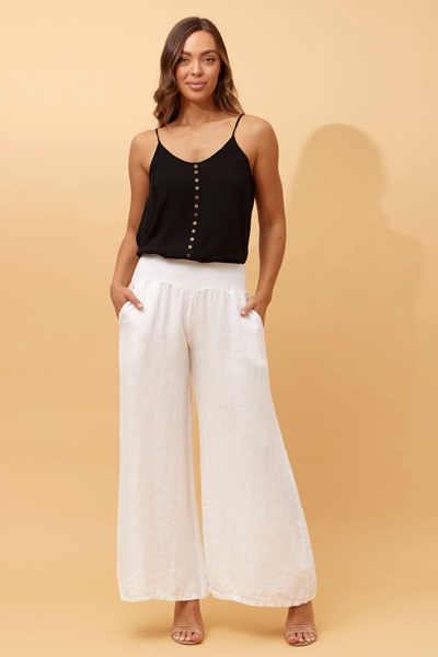 LEONORA LINEN PANTS