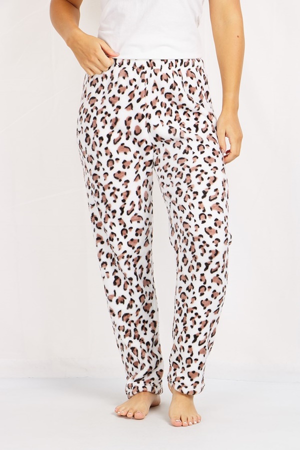 LEOPARD PRINT PYJAMA PANTS | FEMME 