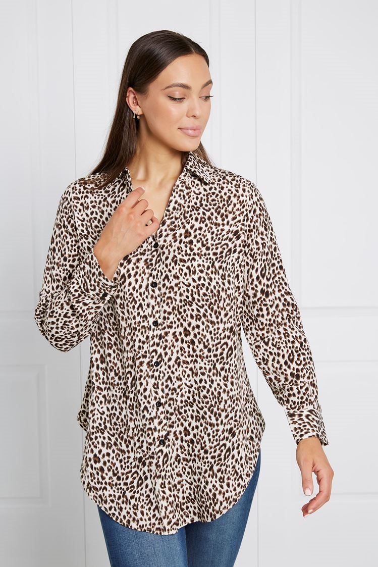 LEOPARD PRINT SHIRT