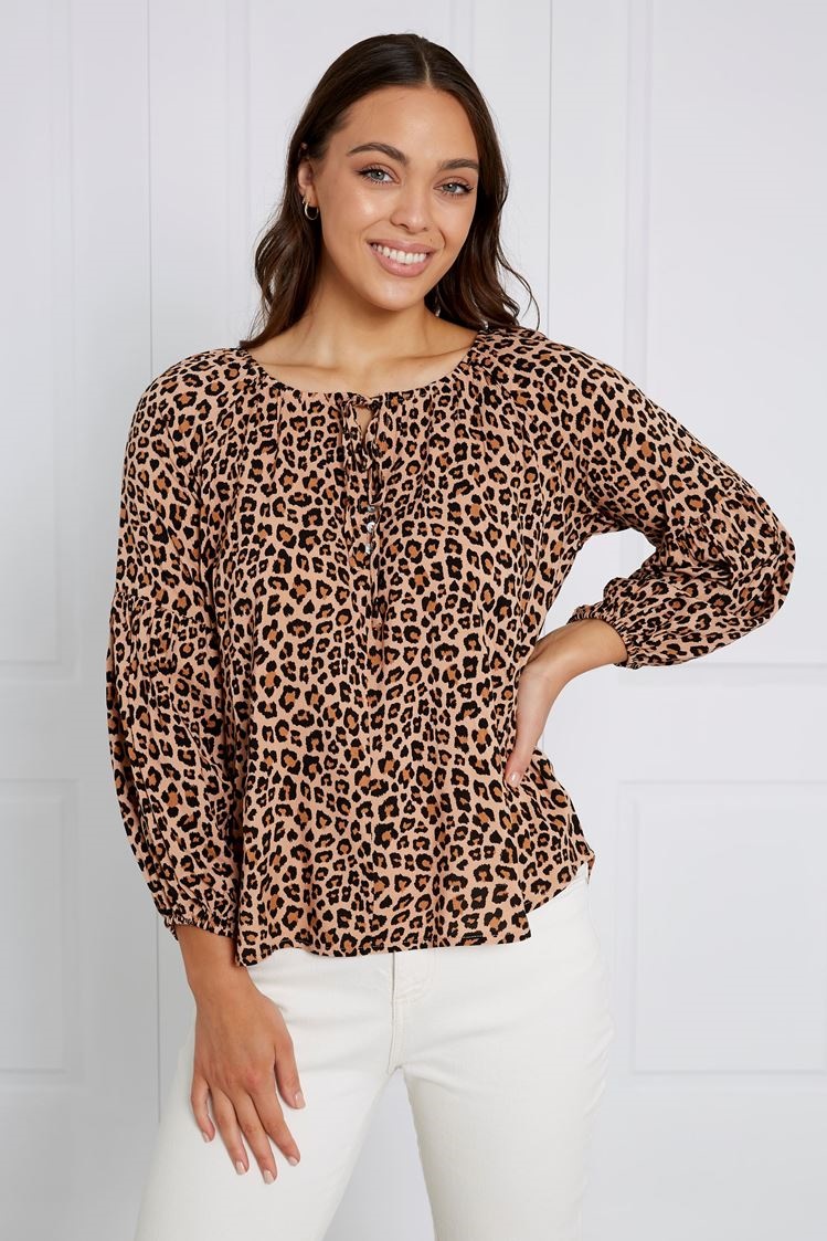 LEOPARD PRINT TOP | FEMME Connection