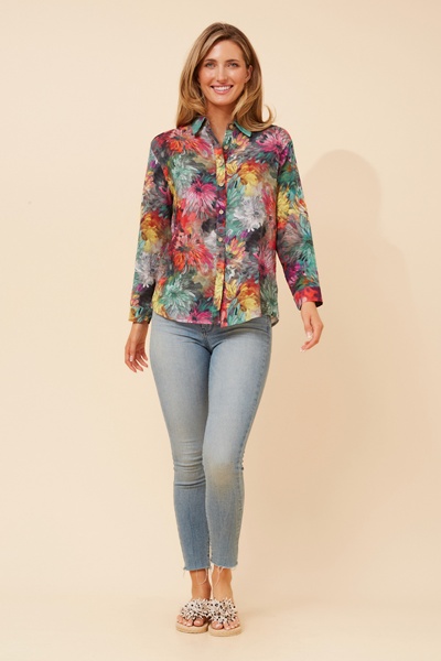 LIANI FLORAL PRINT SHIRT