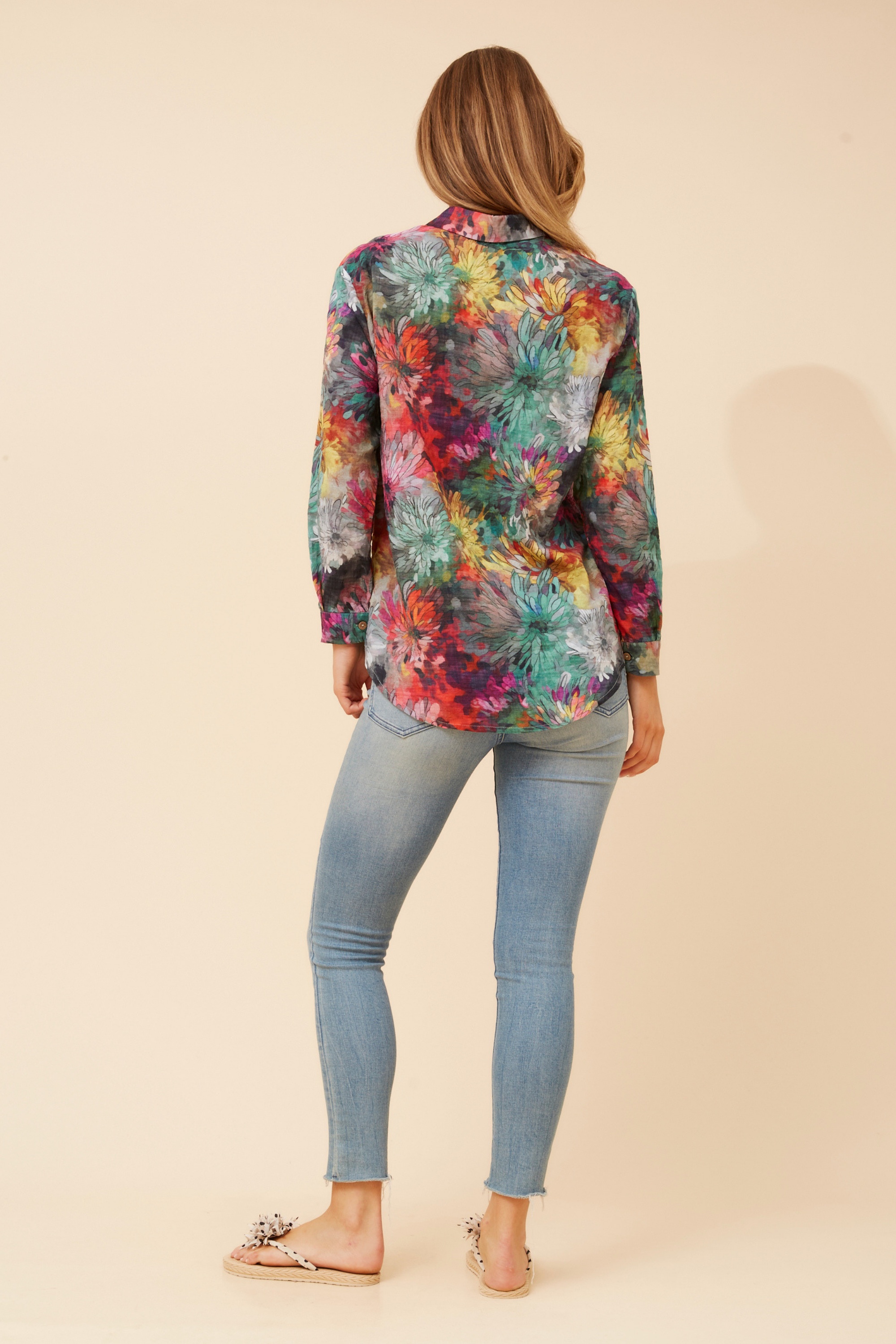LIANI FLORAL PRINT SHIRT