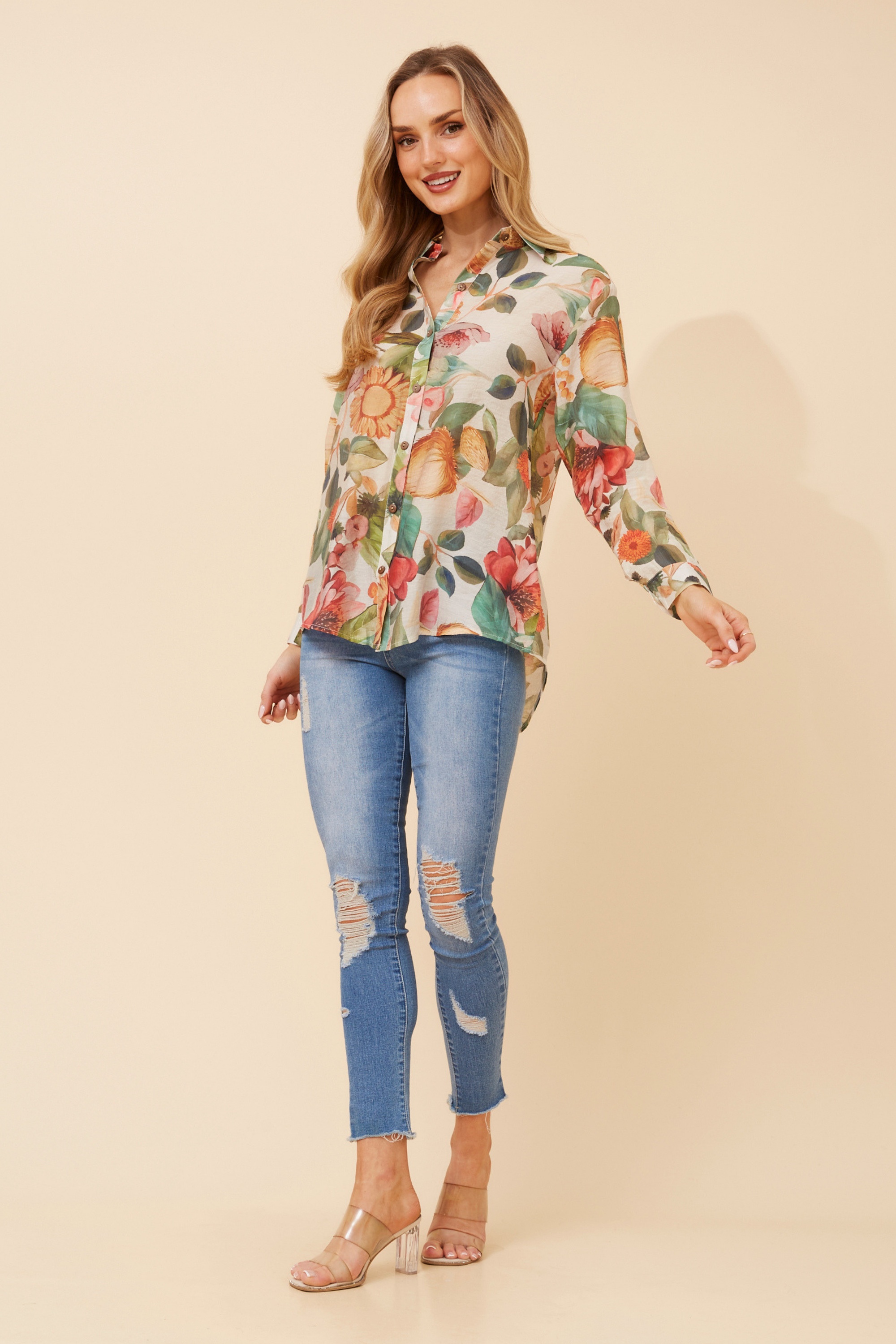 LIANI FLORAL SHIRT
