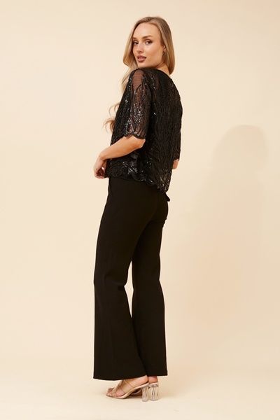 LINDEN SEQUIN TOP