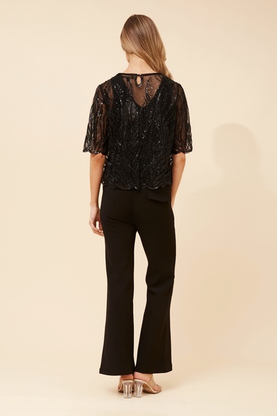 LINDEN SEQUIN TOP