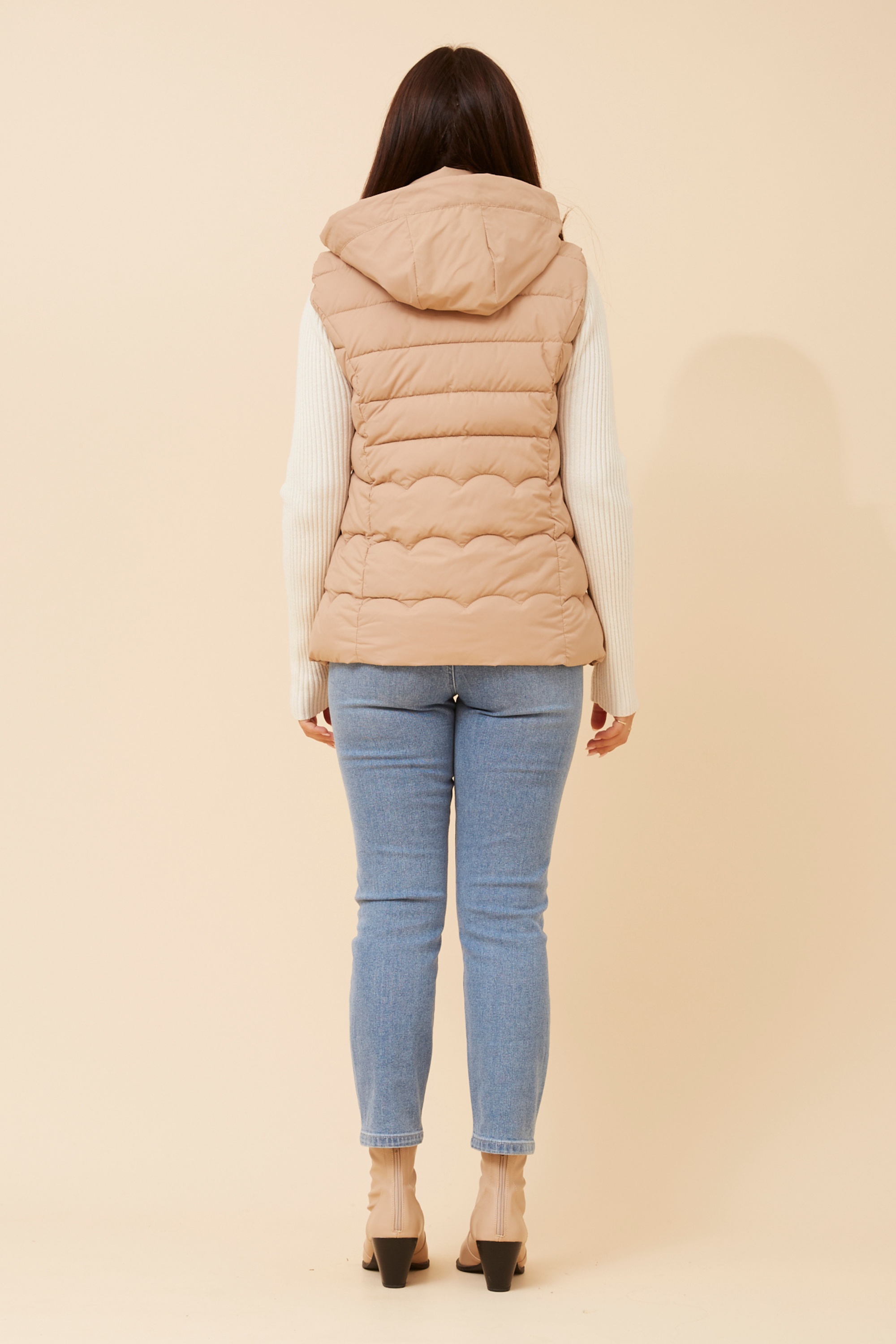 LINDY SOLID PUFFER VEST