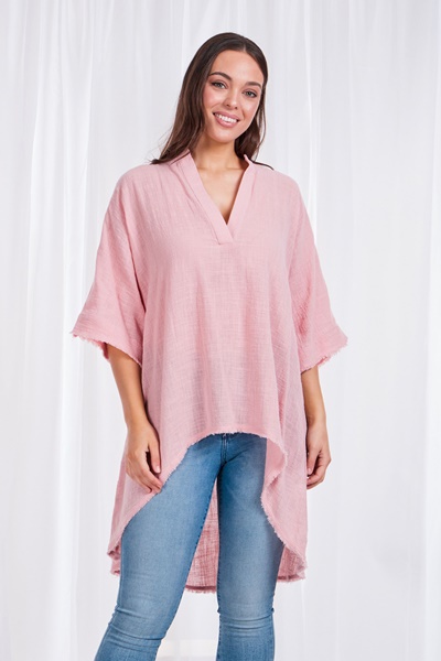 Linen Oversized top