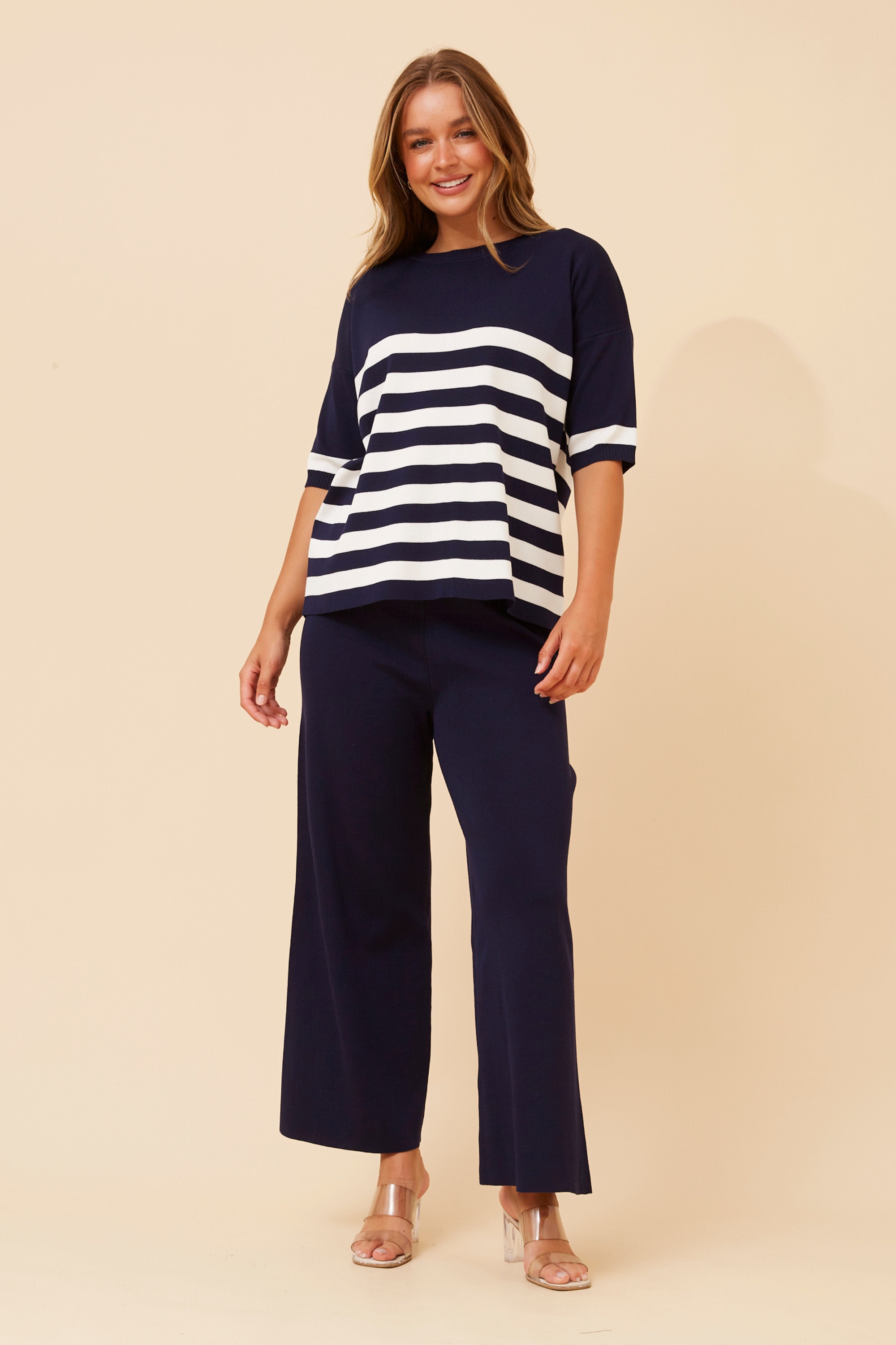 LISINDA TWO-PIECE KNITTED SET