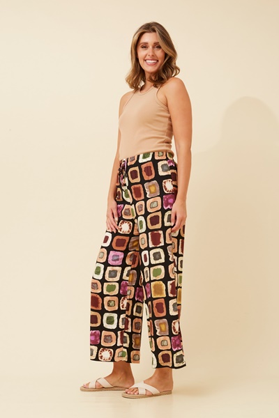 LIV ABSTRACT PRINT PANTS