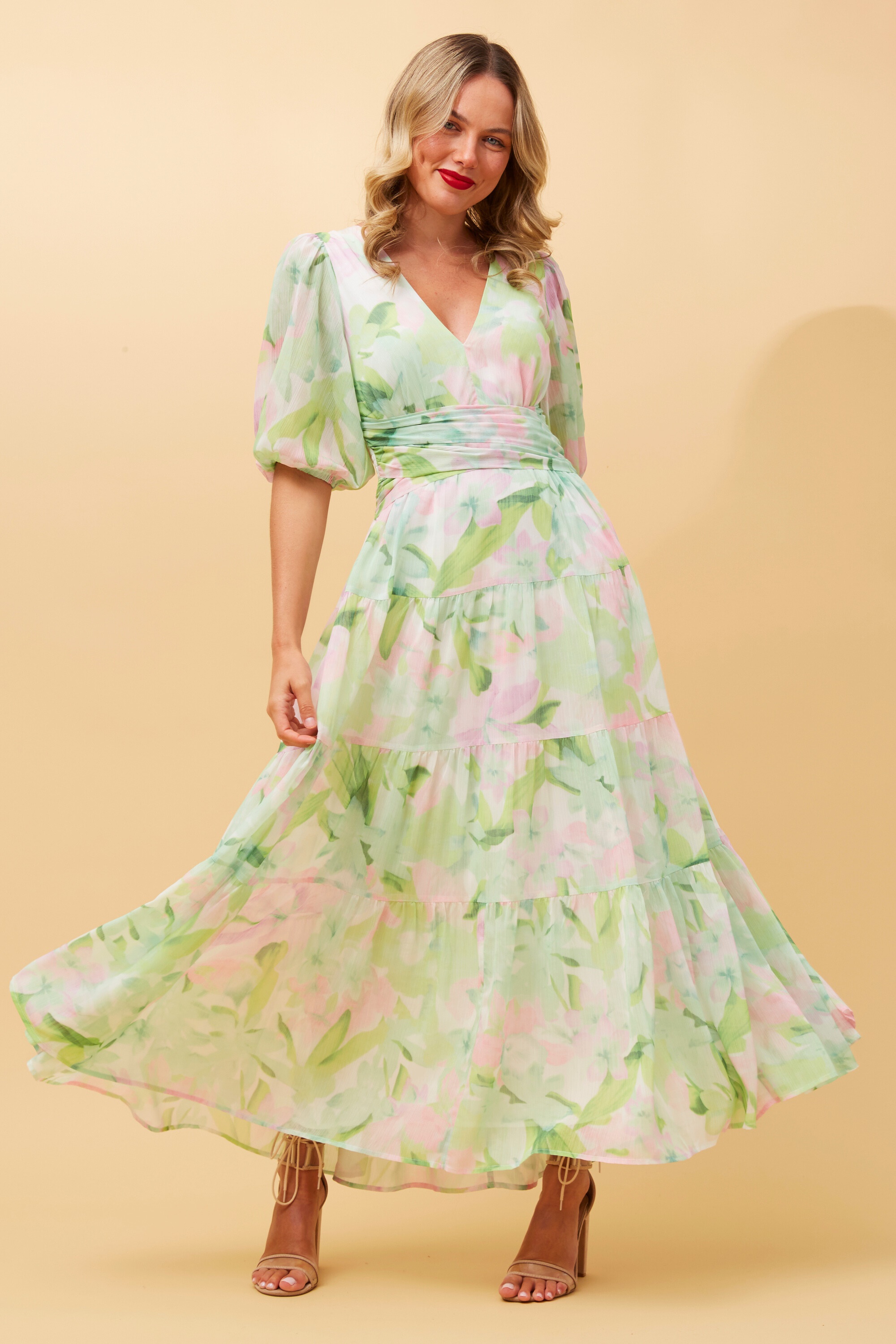 LIZETTE FLORAL MAXI DRESS