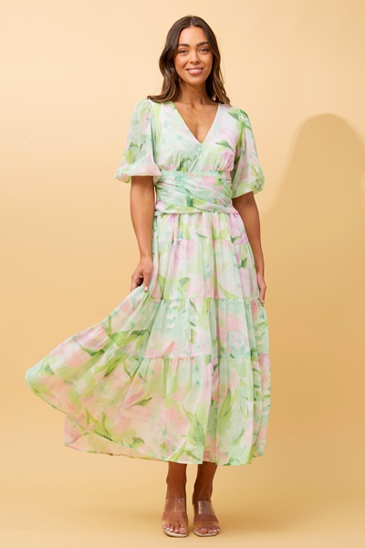 LIZETTE FLORAL MAXI DRESS