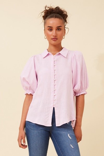 LONDYN LINEN BLEND SHIRT