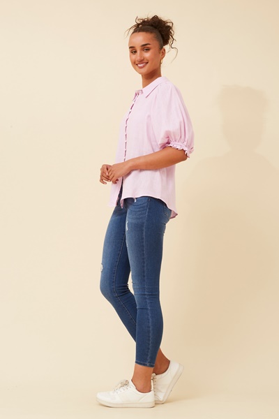 LONDYN LINEN BLEND SHIRT