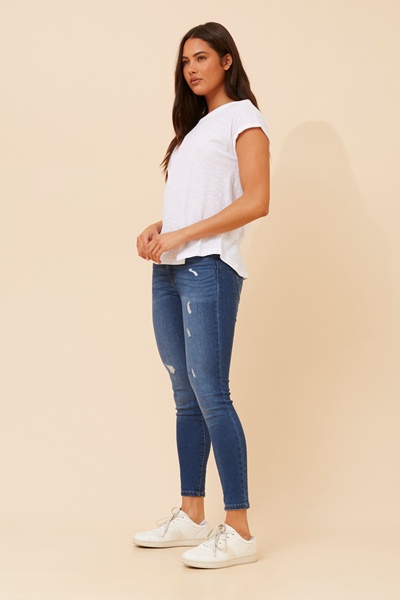 LORETTA SOLID T-SHIRT