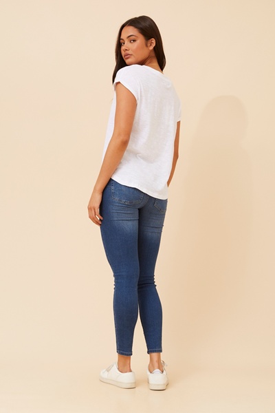 LORETTA SOLID T-SHIRT