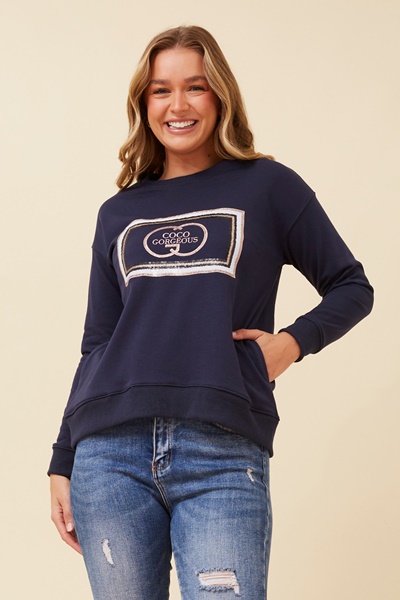 LOVELY SEQUIN JUMPER