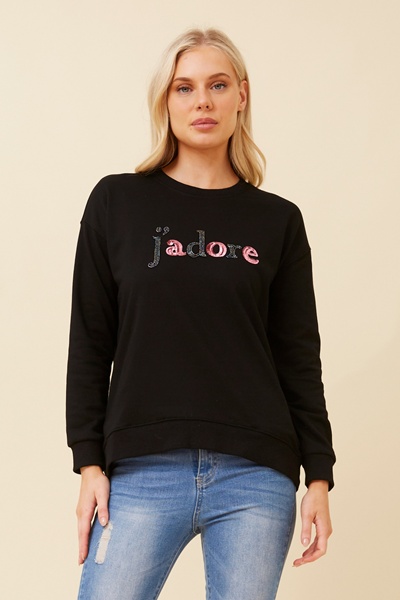 LOVELY SEQUIN JUMPER