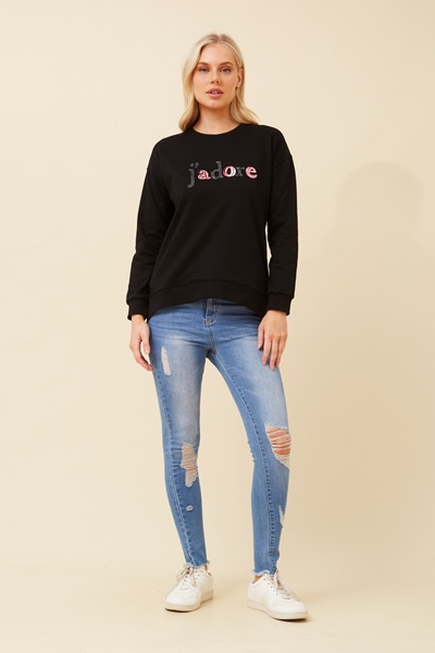 LOVELY SEQUIN JUMPER