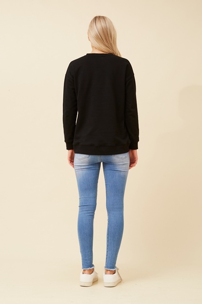 LOVELY SEQUIN JUMPER