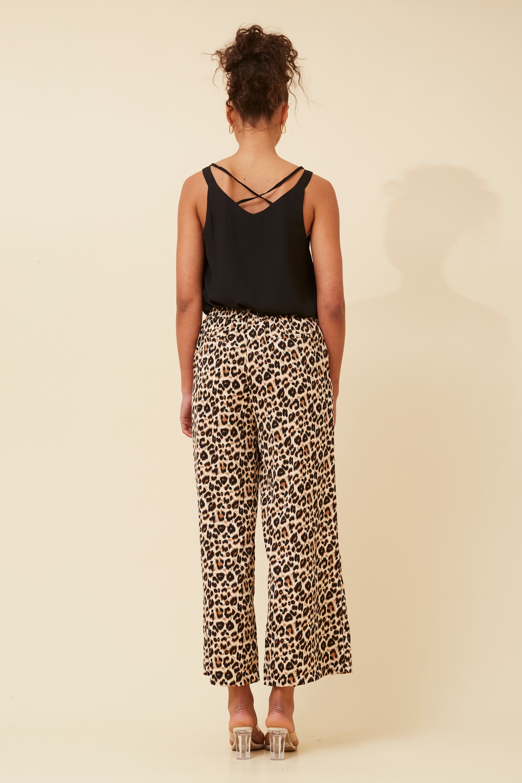 LOXANA ANIMAL PRINT PANTS