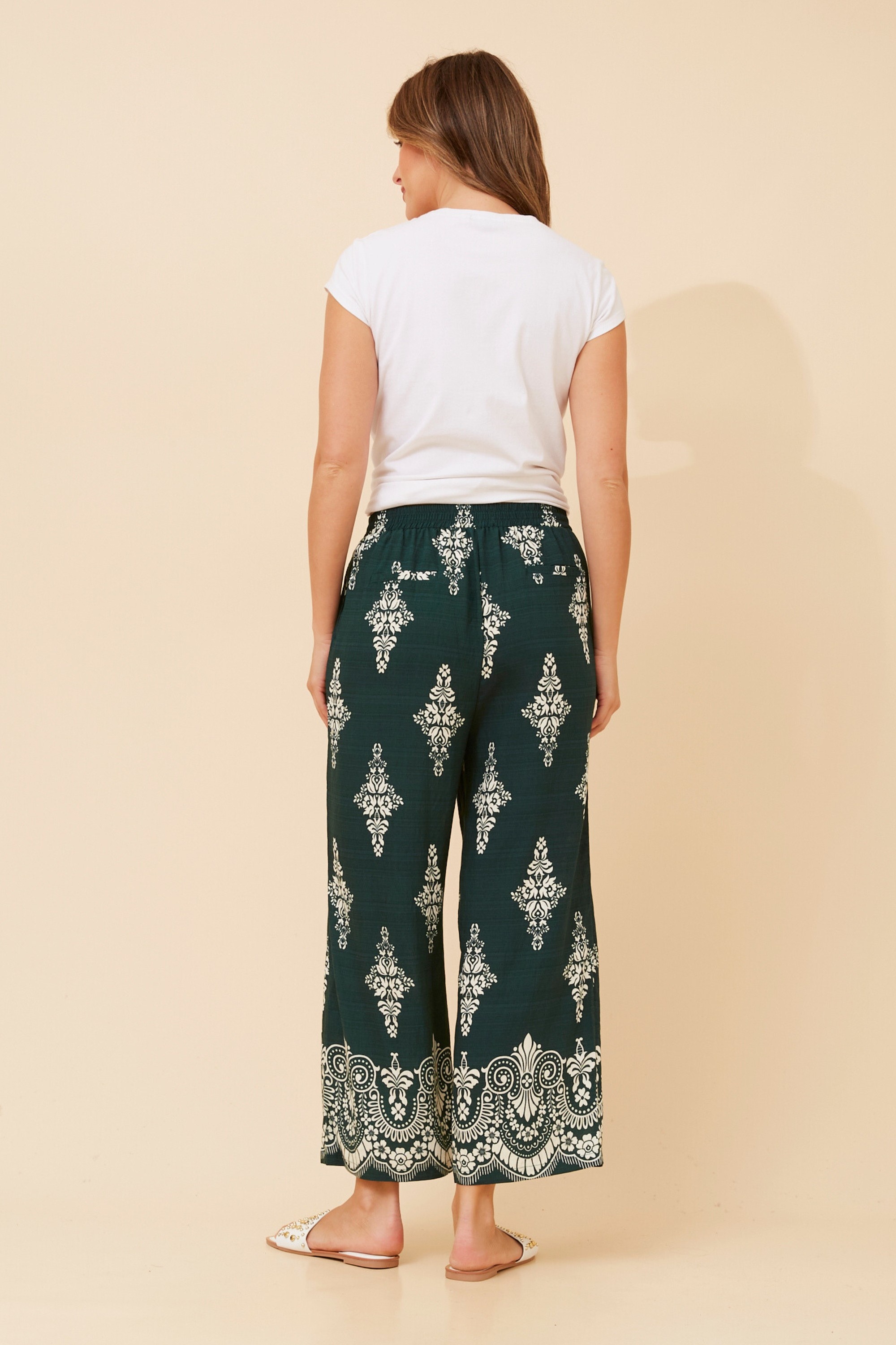 LOXANA BOHO PRINT PANTS