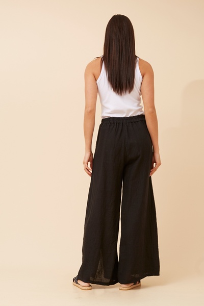 LUCA SOLID LINEN PANTS
