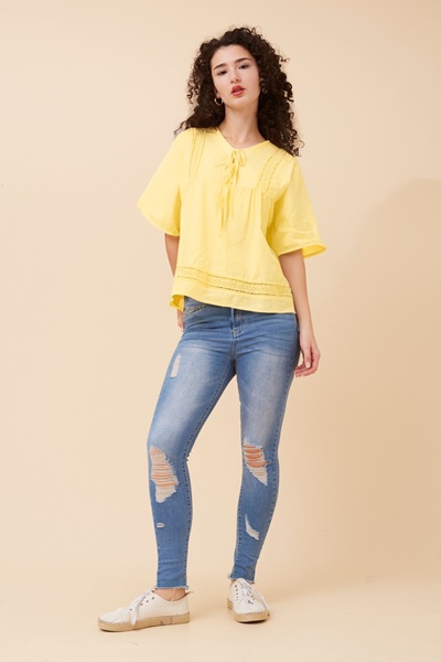 LUCIELLE BOHO SOLID TOP