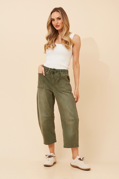 LUMA SOLID DENIM PANTS