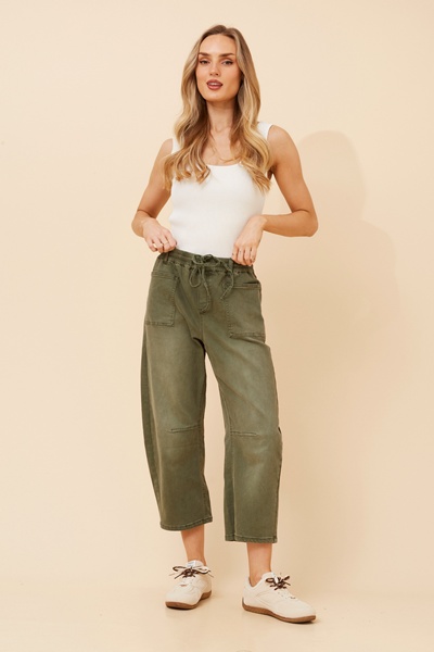 LUMA SOLID DENIM PANTS