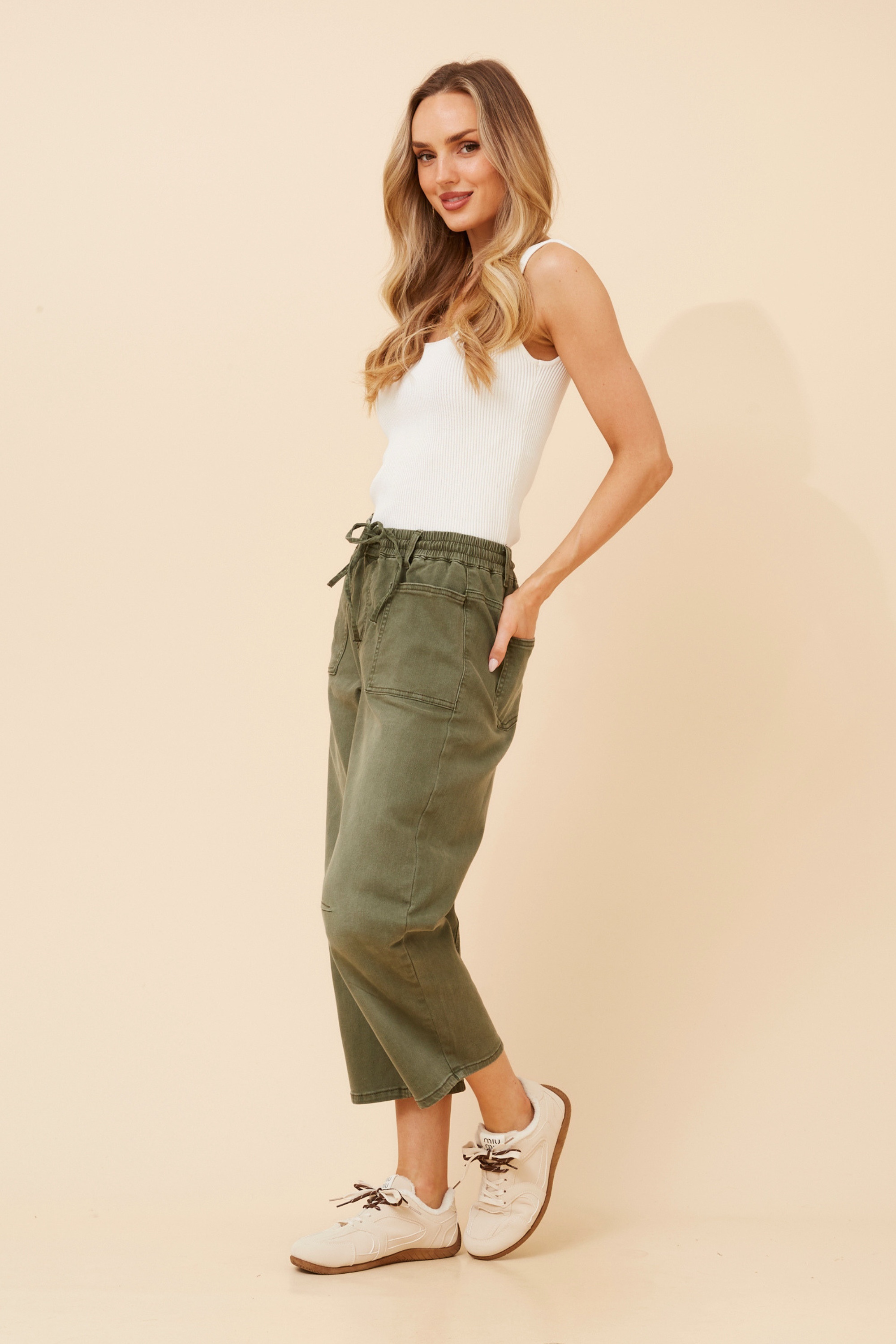 LUMA SOLID DENIM PANTS