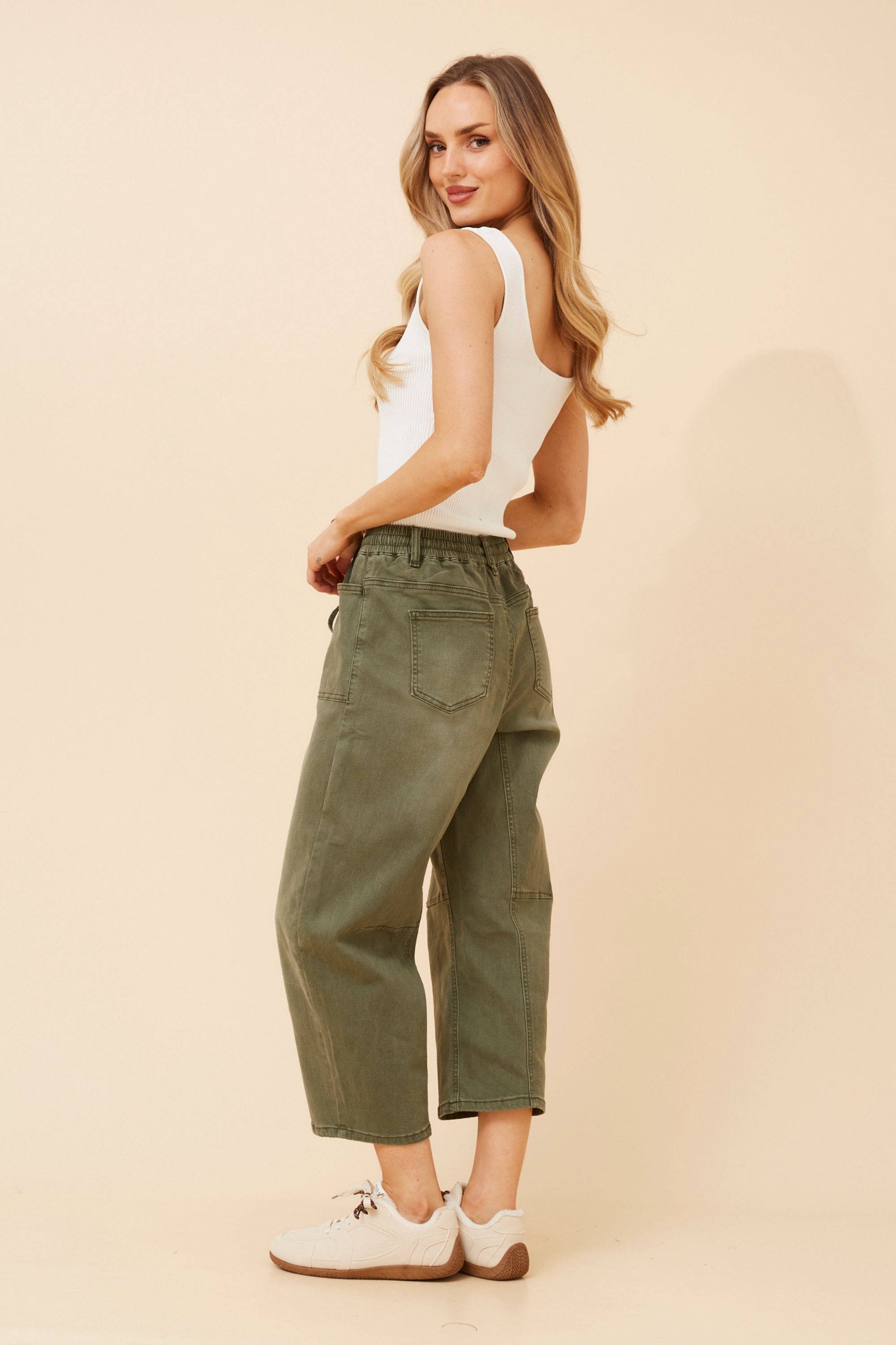 LUMA SOLID DENIM PANTS