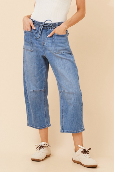 LUMA SOLID DENIM PANTS
