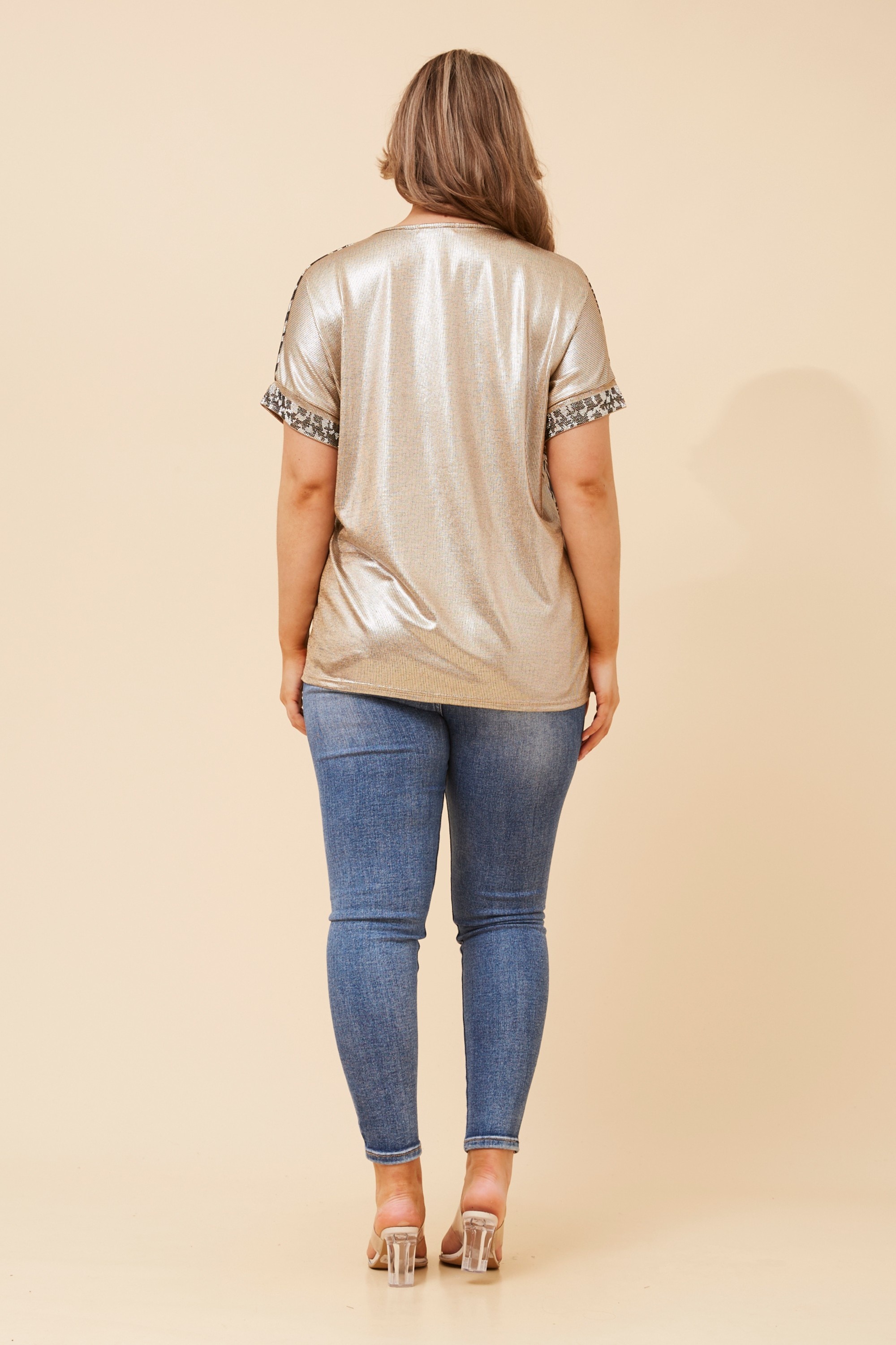 LUNETTE ANIMAL PRINT TOP