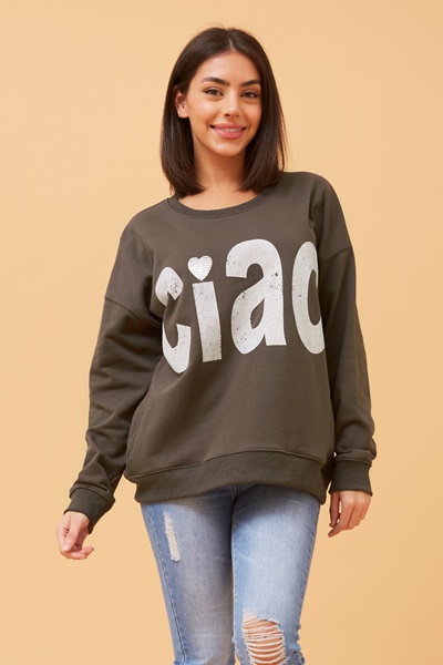 LUXE CIAO EMBELLISHED JUMPER