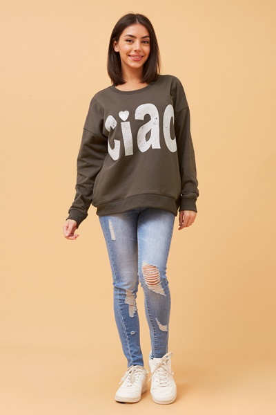 LUXE CIAO EMBELLISHED JUMPER