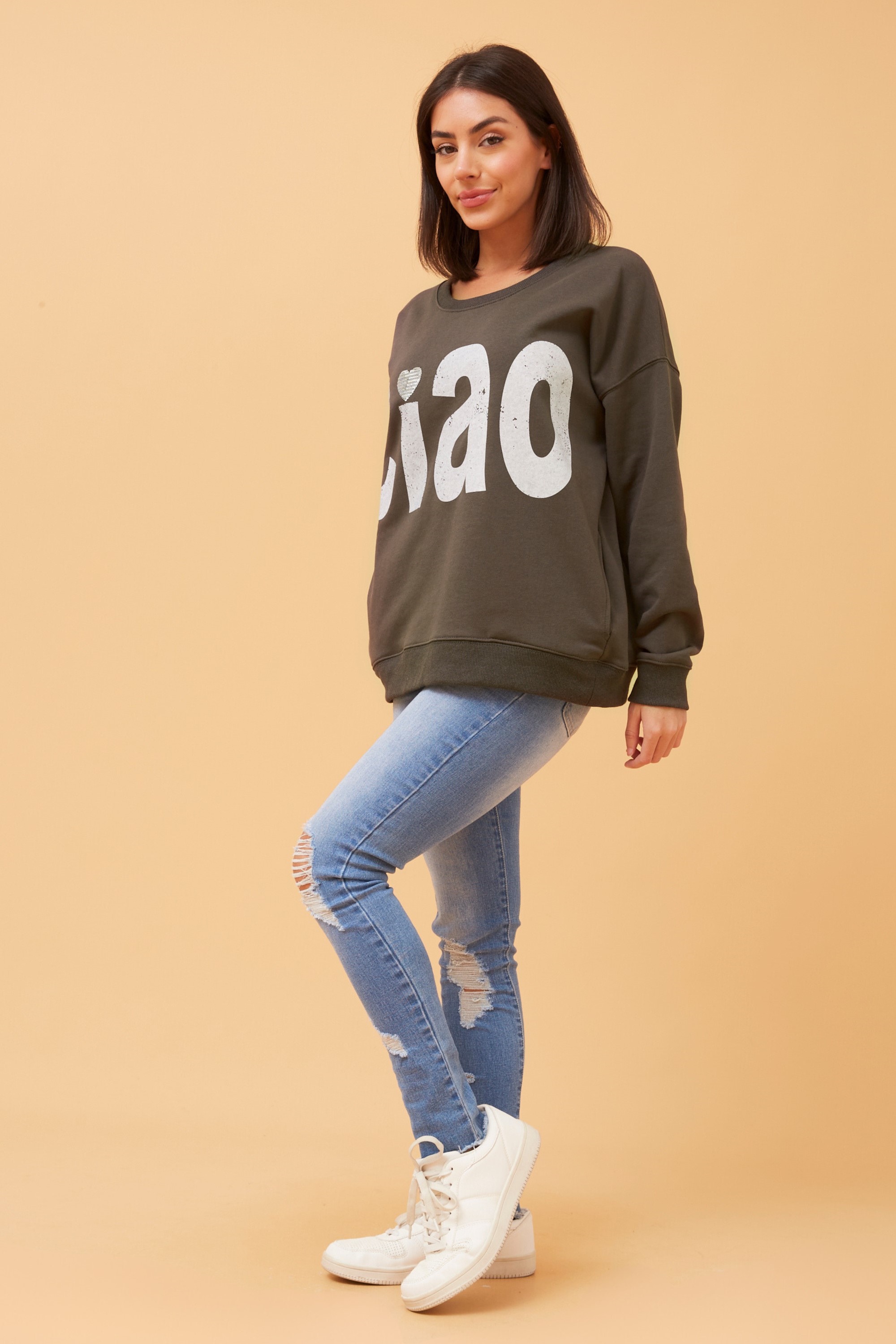 LUXE CIAO EMBELLISHED JUMPER