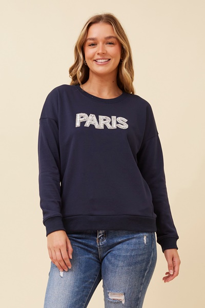LUXE EMBELLISHED JUMPER
