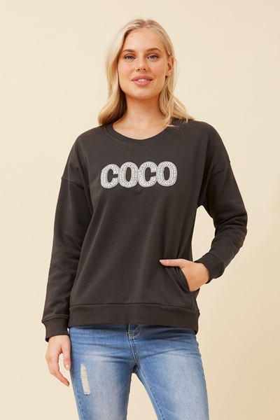 LUXE EMBELLISHED JUMPER