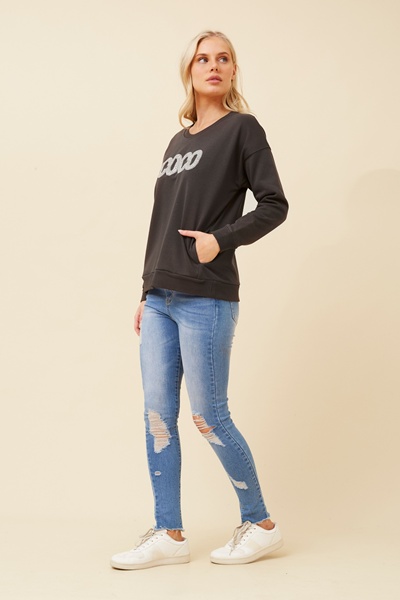 LUXE EMBELLISHED JUMPER