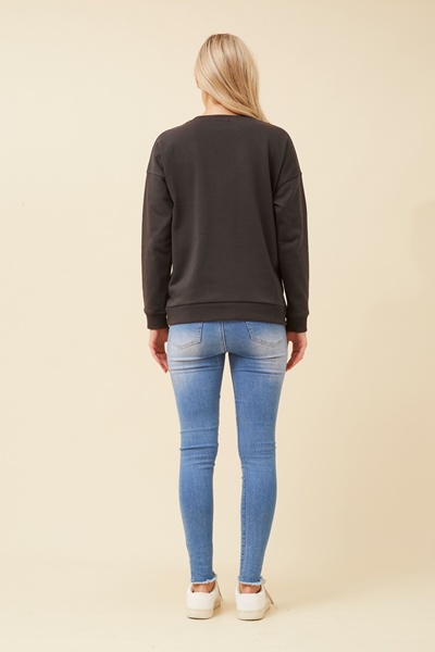 LUXE EMBELLISHED JUMPER