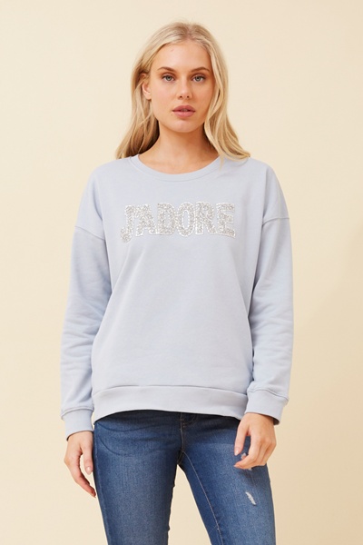 LUXE EMBELLISHED JUMPER