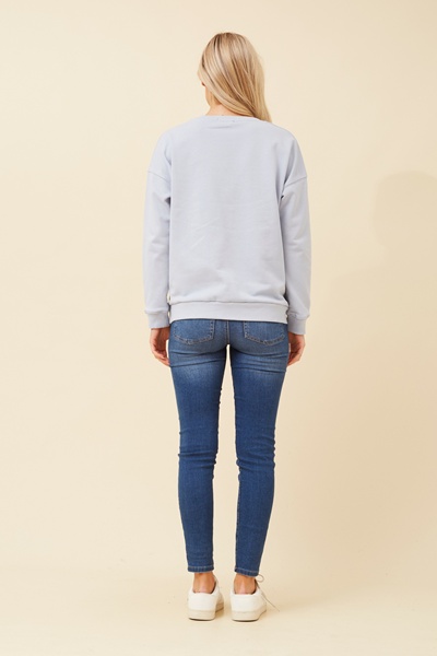 LUXE EMBELLISHED JUMPER