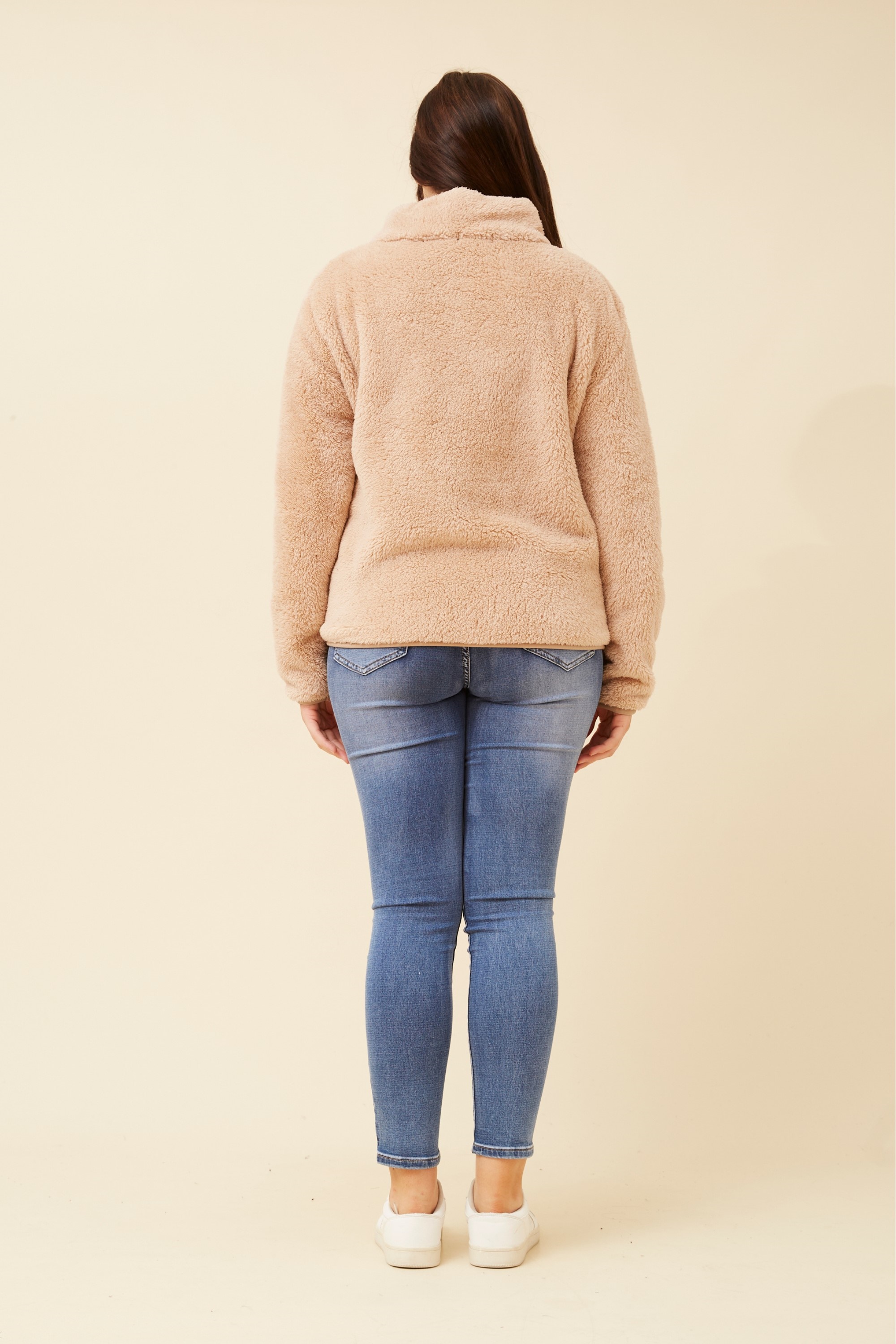 LYN FAUX FUR JACKET (PLUS)
