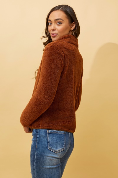 LYN FAUX FUR JACKET