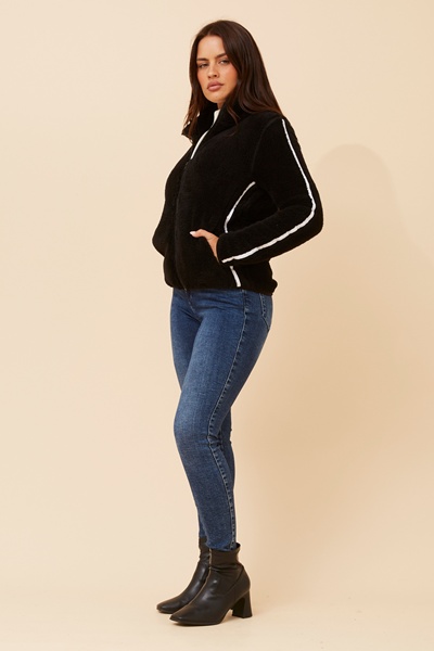 LYN FAUX FUR JACKET