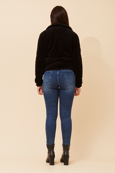 LYN FAUX FUR JACKET