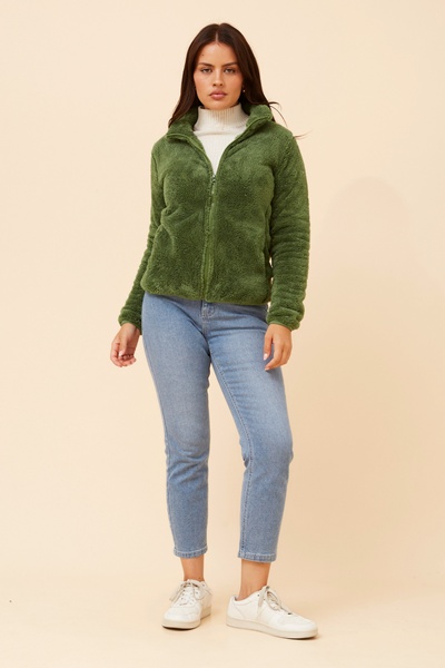 LYN TEDDY FUR JACKET